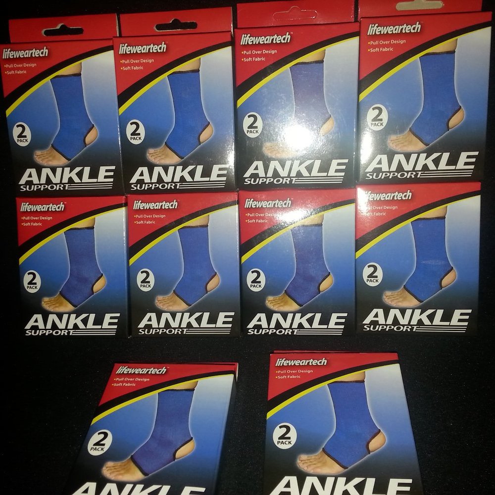10X 2PK Ankle Support/Braces Pullover lifeweartech - Picture 2 of 8